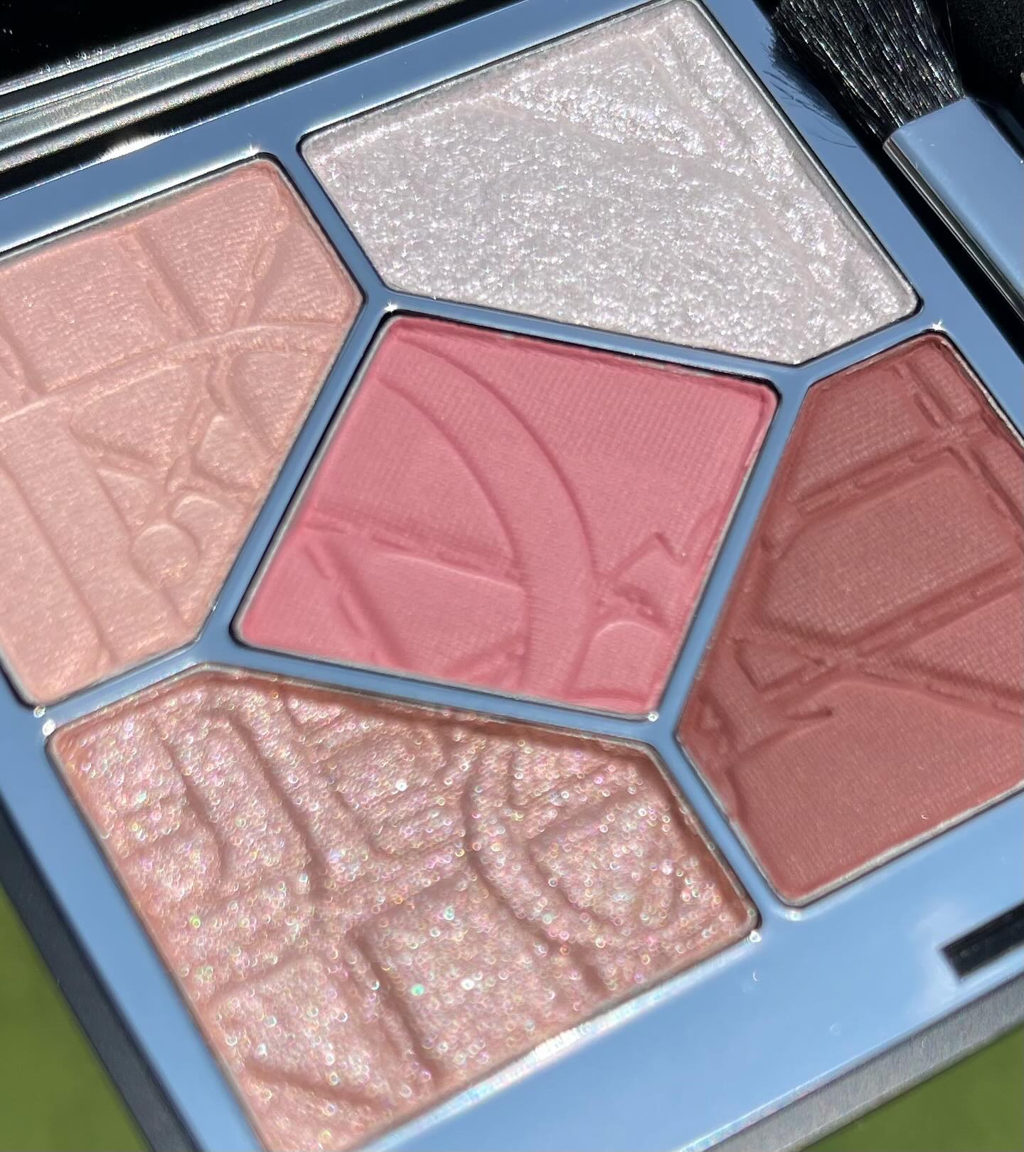 【旧】ディオールショウ サンク クルール（限定品） 857 ローズ オーガンザ/Dior/アイシャドウを使ったクチコミ（3枚目）