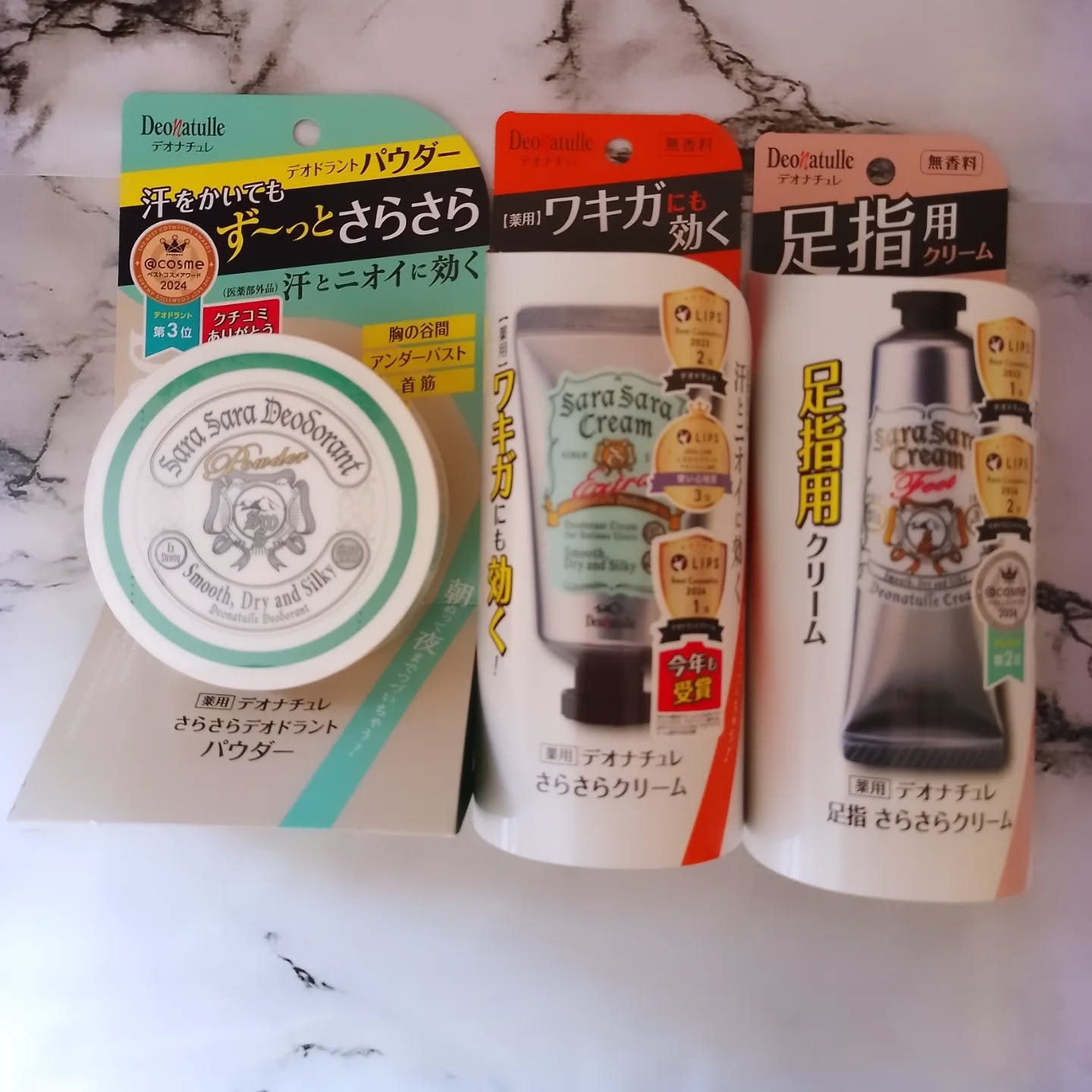 薬用さらさらデオドラントパウダー/デオナチュレ/デオドラント・制汗剤を使ったクチコミ（2枚目）