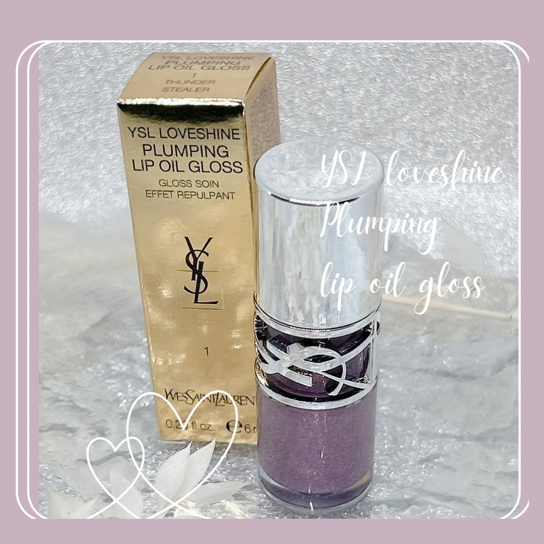 YSL ラブシャイン グロスプランパー #1 サンダー スティラー/YVES SAINT LAURENT BEAUTE/リップグロスを使ったクチコミ（1枚目）