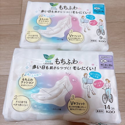 しあわせ素肌(特に多い昼用羽つき 17コ)/ロリエ/ナプキンを使ったクチコミ(4枚目)