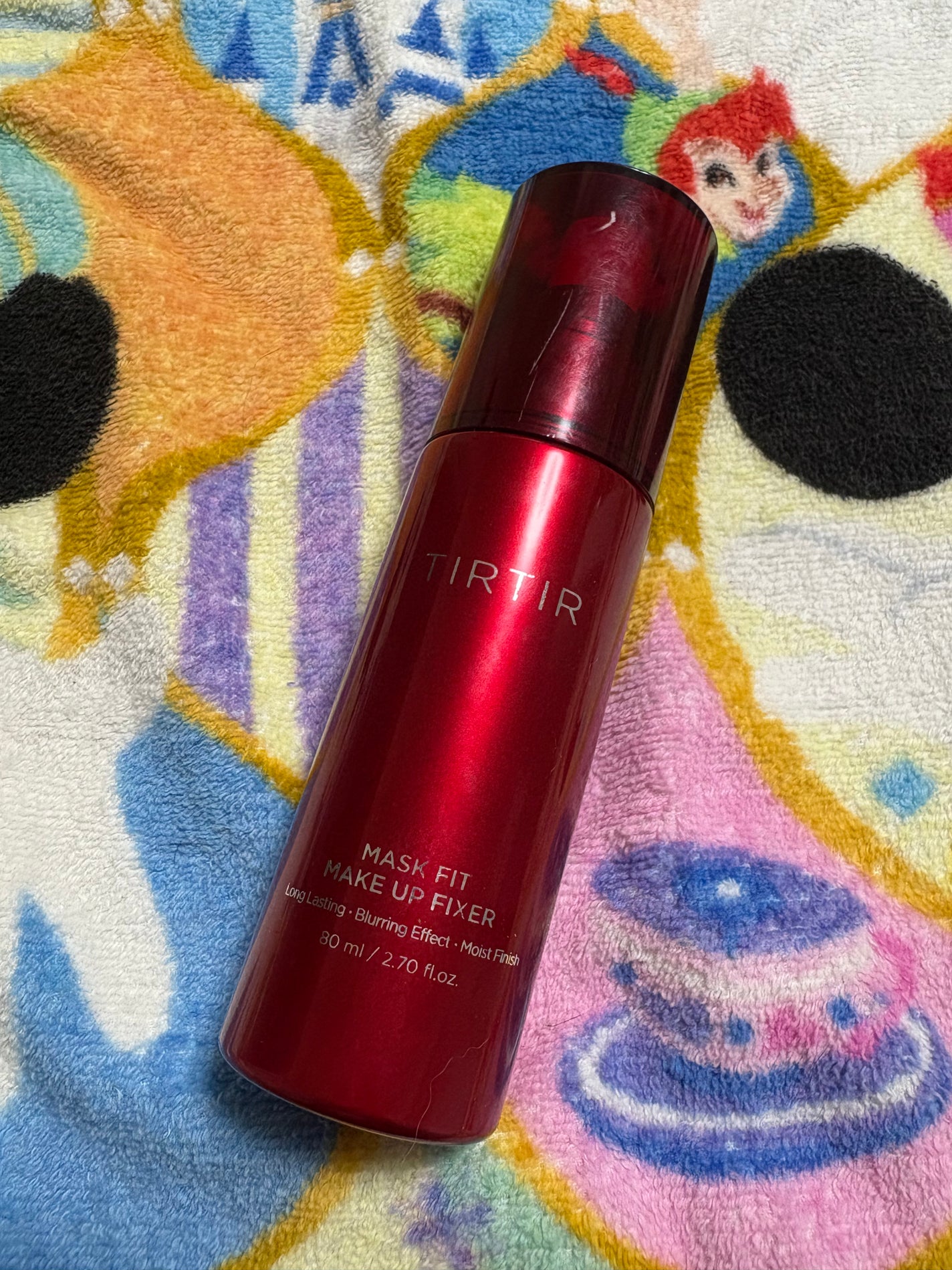 マスクフィット メイクアップフィクサー/TIRTIR(ティルティル)/フィックスミストを使ったクチコミ(1枚目)