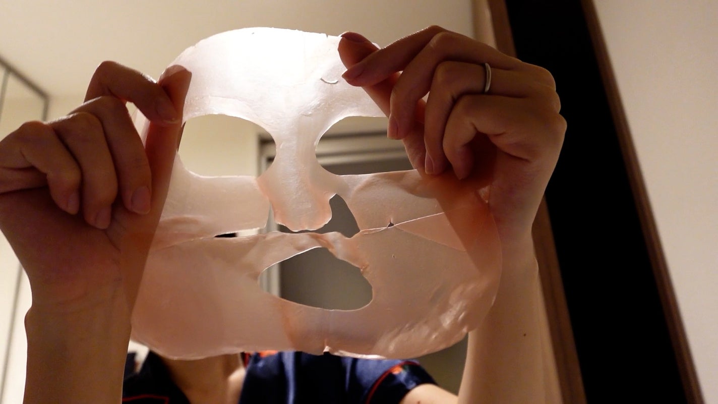 桃70ナイアシンコラーゲンフェイスパック/Anua/シートマスク・パックを使ったクチコミ(5枚目)