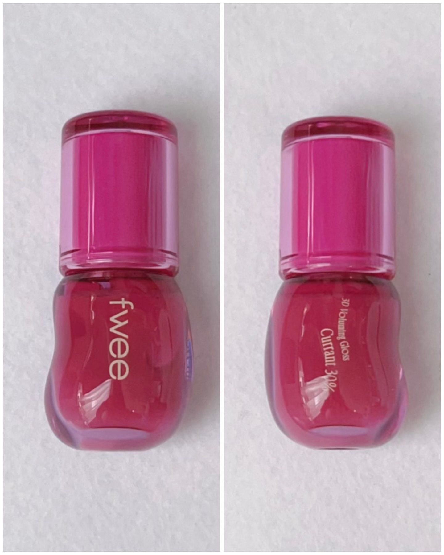 フィー 3Dボリューミンググロス/fwee/リップグロスを使ったクチコミ（2枚目）