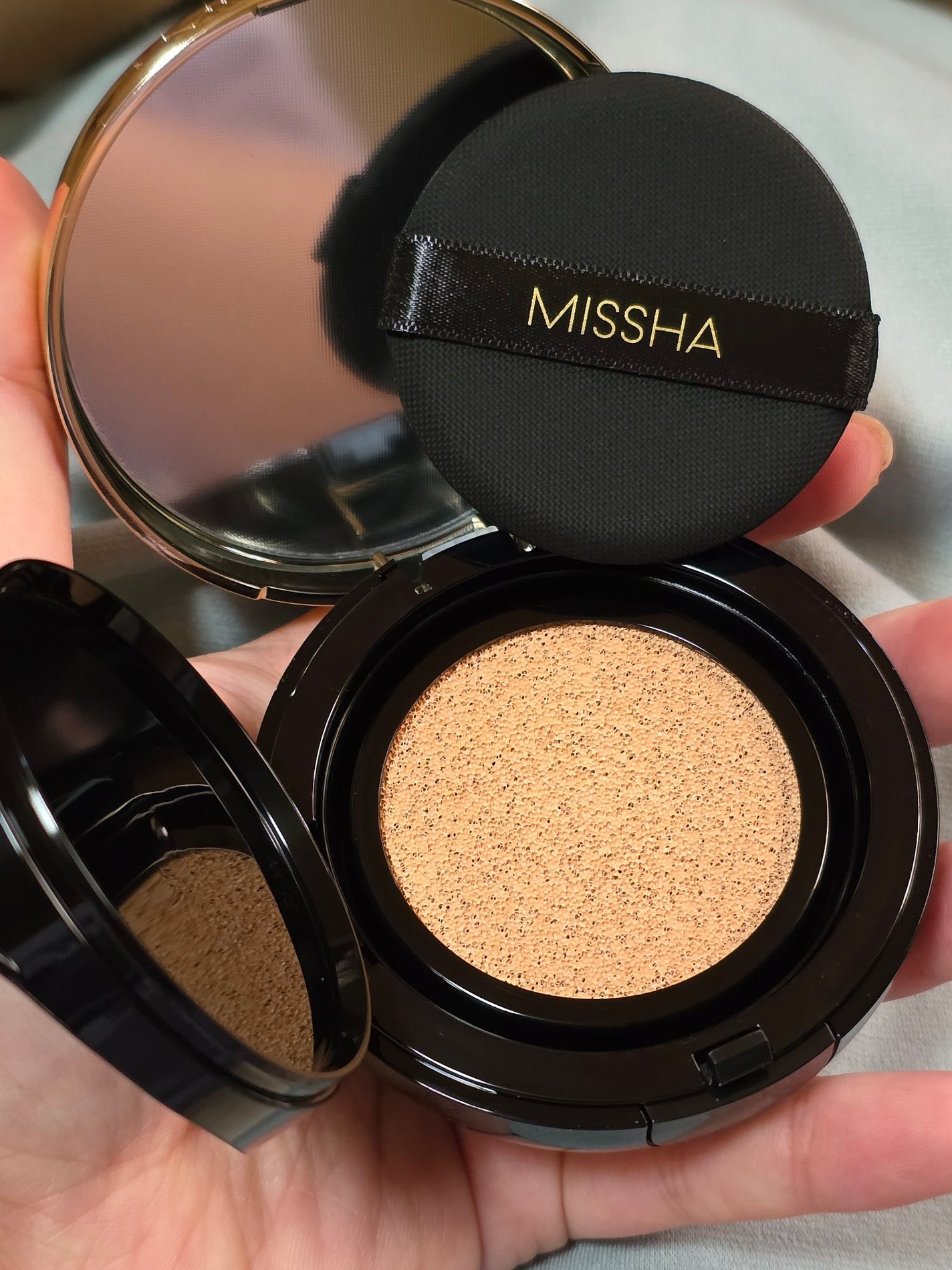 M クッション ファンデーション(プロカバー)/MISSHA/クッションファンデーションを使ったクチコミ(1枚目)