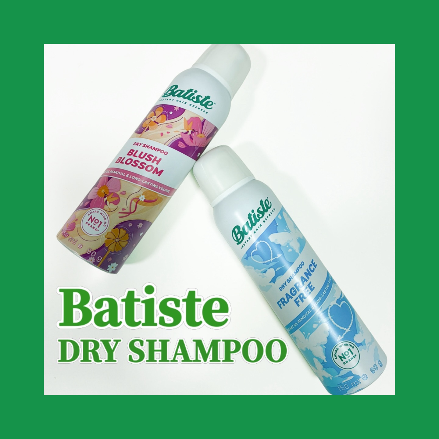 バティスト ドライシャンプー ブラッシュブロッサム/バティスト/ドライシャンプーを使ったクチコミ（1枚目）