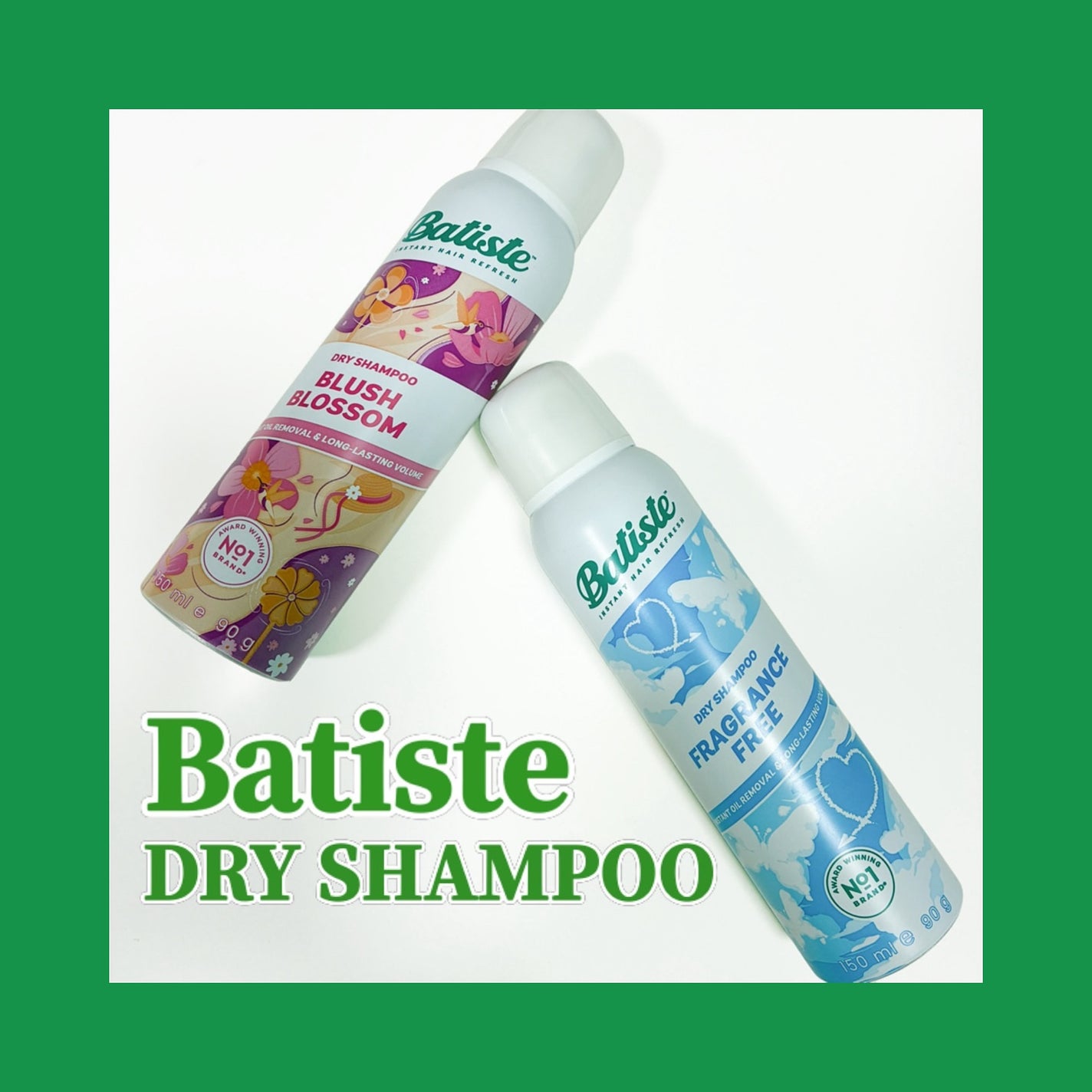 バティスト ドライシャンプー ブラッシュブロッサム/バティスト/ドライシャンプーを使ったクチコミ(1枚目)