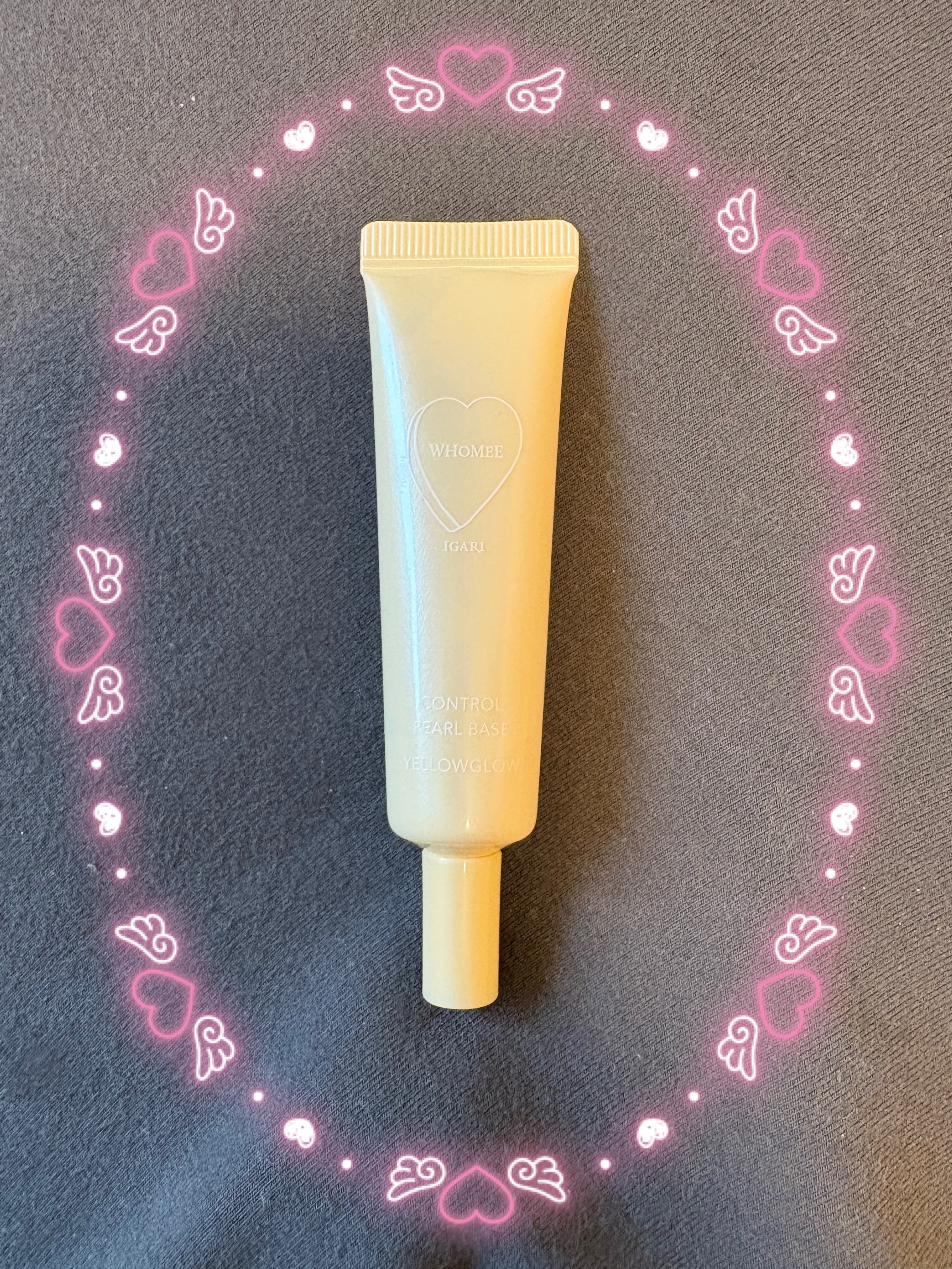 フーミー コントロールカラーベースN yellow glow(イエローグロウ)/WHOMEE/化粧下地を使ったクチコミ（1枚目）