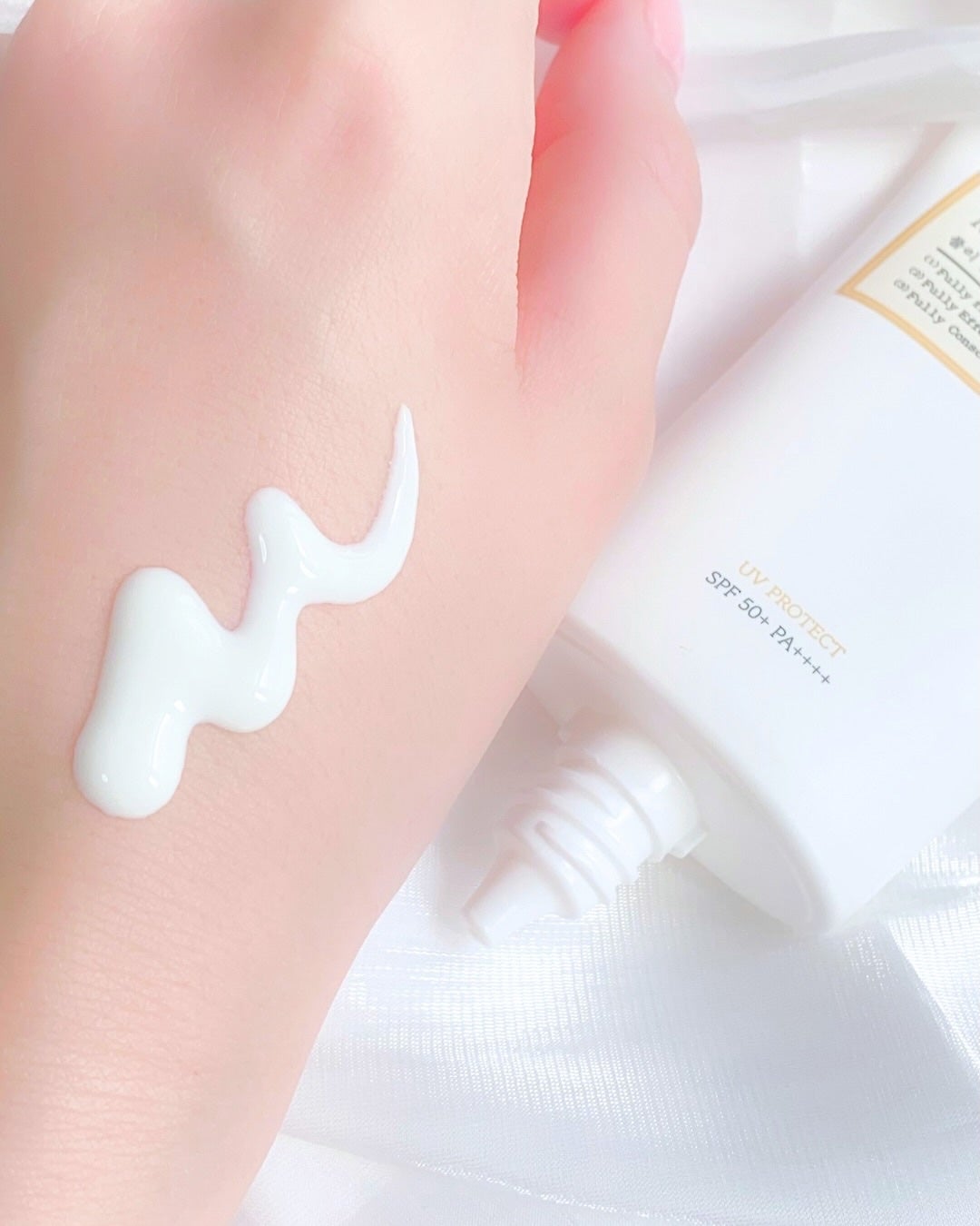 米セラミドウォーターサンクリーム/FULLY/日焼け止めクリームを使ったクチコミ(3枚目)