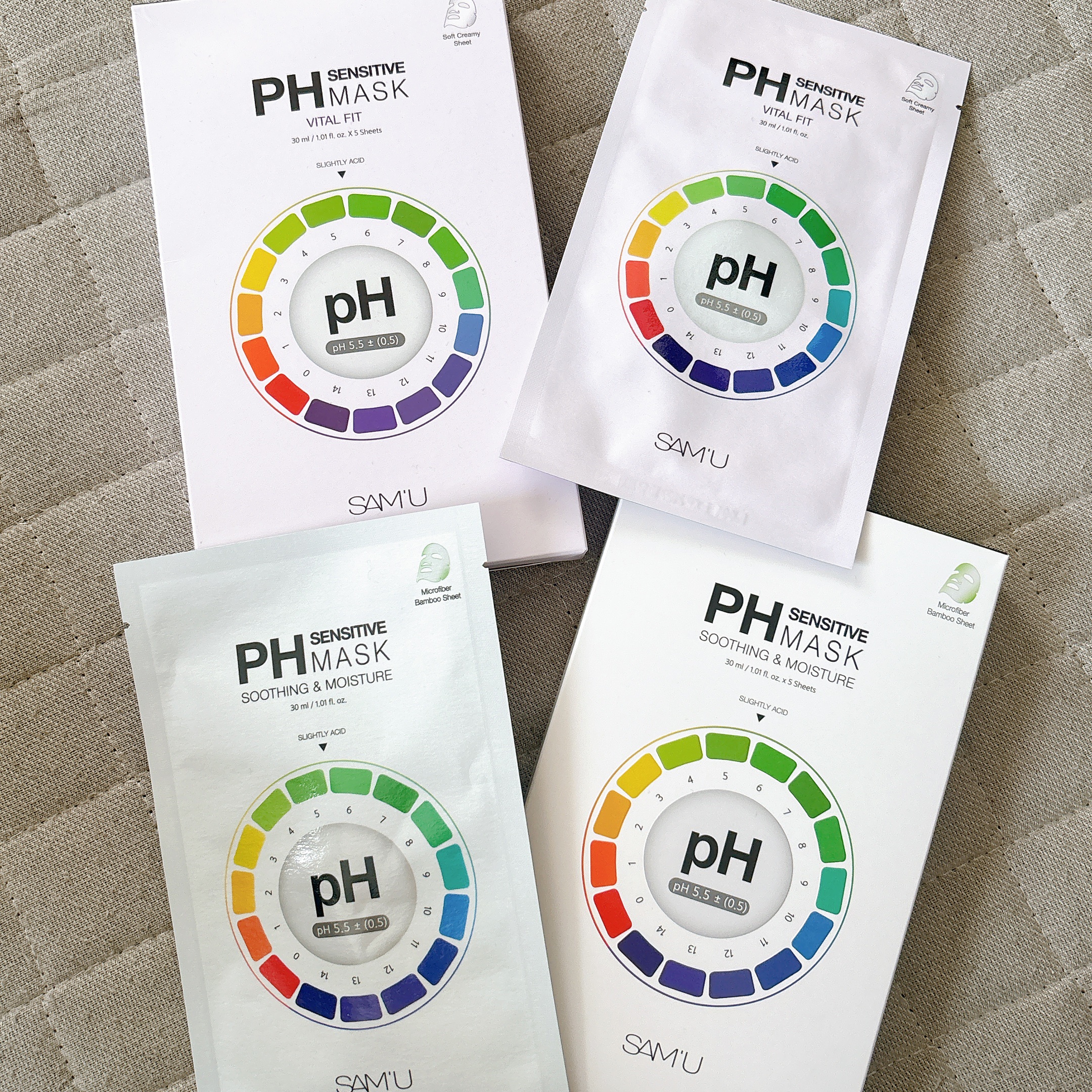 PHセンシティブマスクスージング＆モイスト/SAM'U/シートマスク・パックを使ったクチコミ（1枚目）