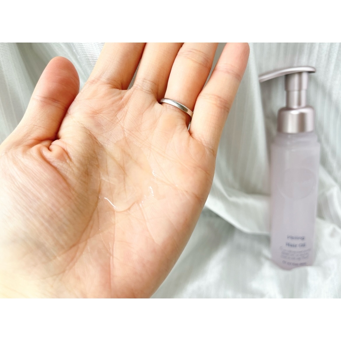 プルント　ヴェーリング美容液ヘアオイル/Purunt./ヘアオイルを使ったクチコミ（3枚目）