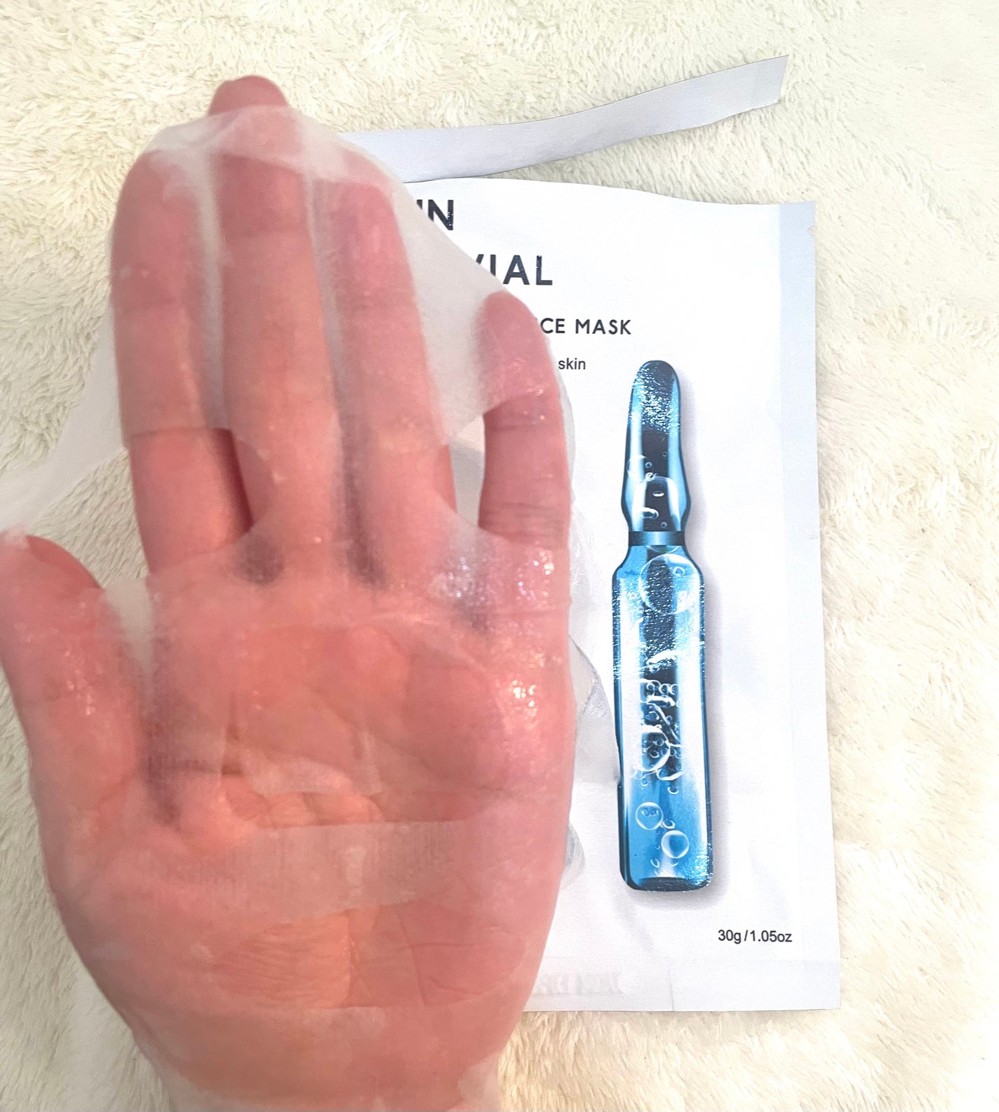 HYDRO VIAL MASK/WONJIN EFFECT/シートマスク・パックを使ったクチコミ(2枚目)