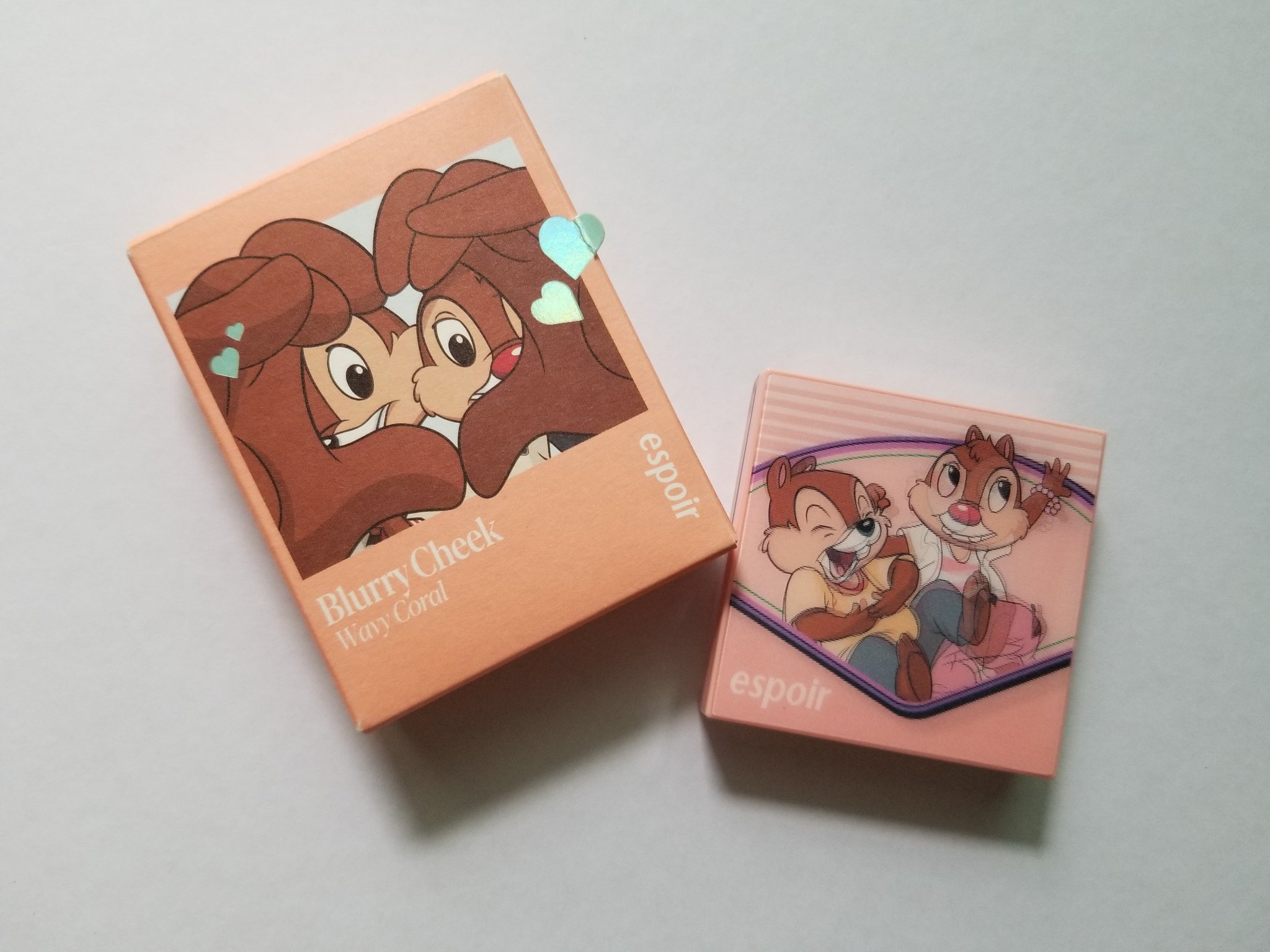ブラリーチーク(ディズニーエディション)/espoir/チークを使ったクチコミ（1枚目）