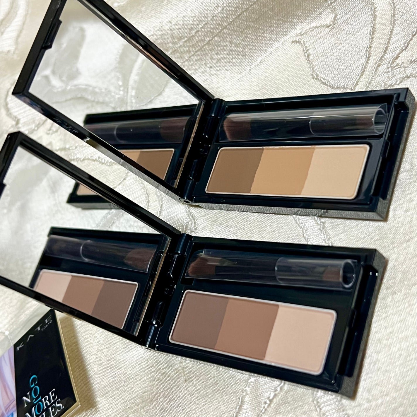 ケイト デザイニングアイブロウ3D/KATE/パウダーアイブロウを使ったクチコミ(6枚目)