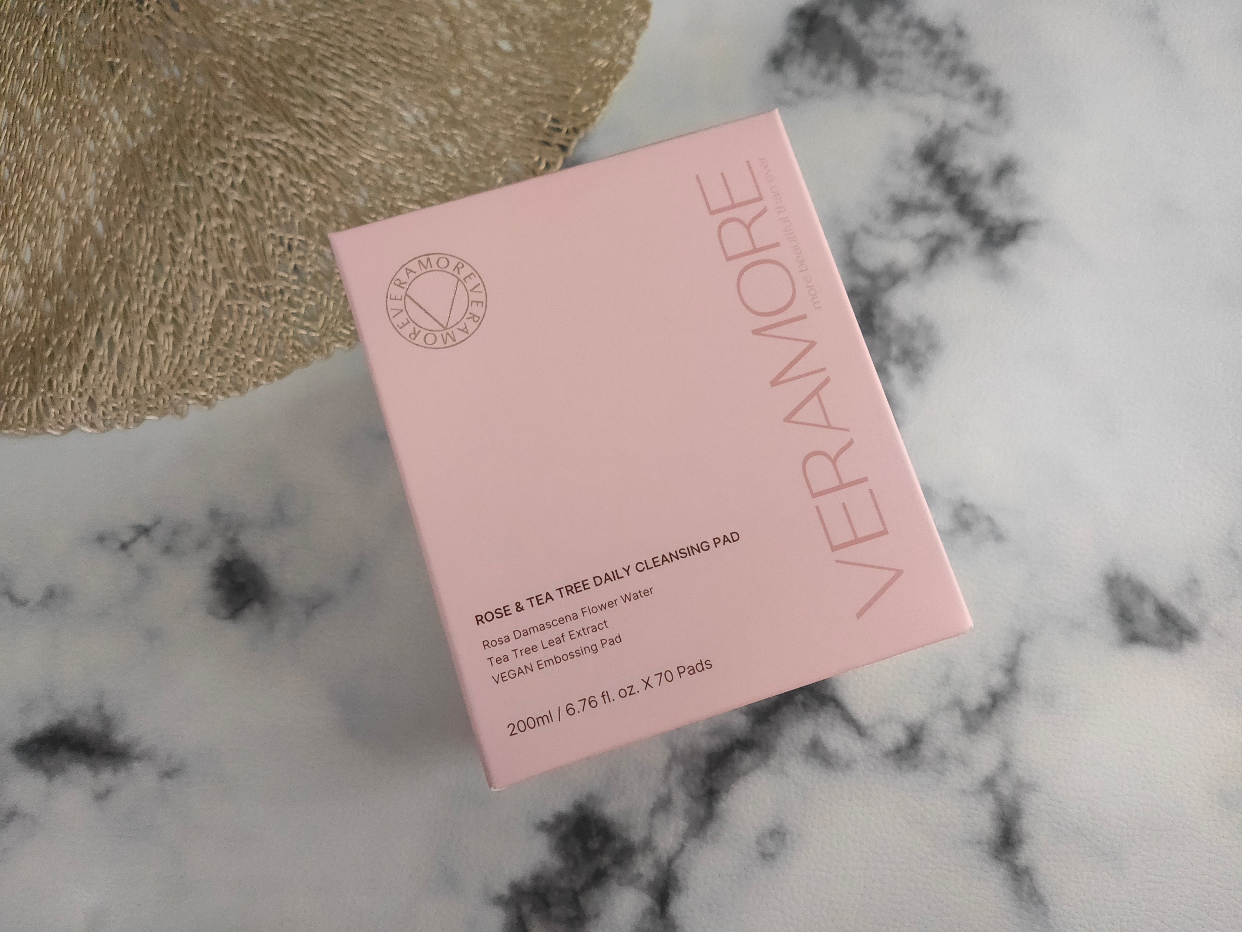 ローズ＆ティーツリークレンジングパッド/VERAMORE/クレンジングシートを使ったクチコミ（1枚目）