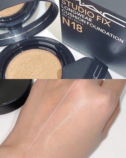 スタジオ フィックス ロングウエア クッション ファンデーション SPF 50/M・A・C/クッションファンデーションを使ったクチコミ(5枚目)