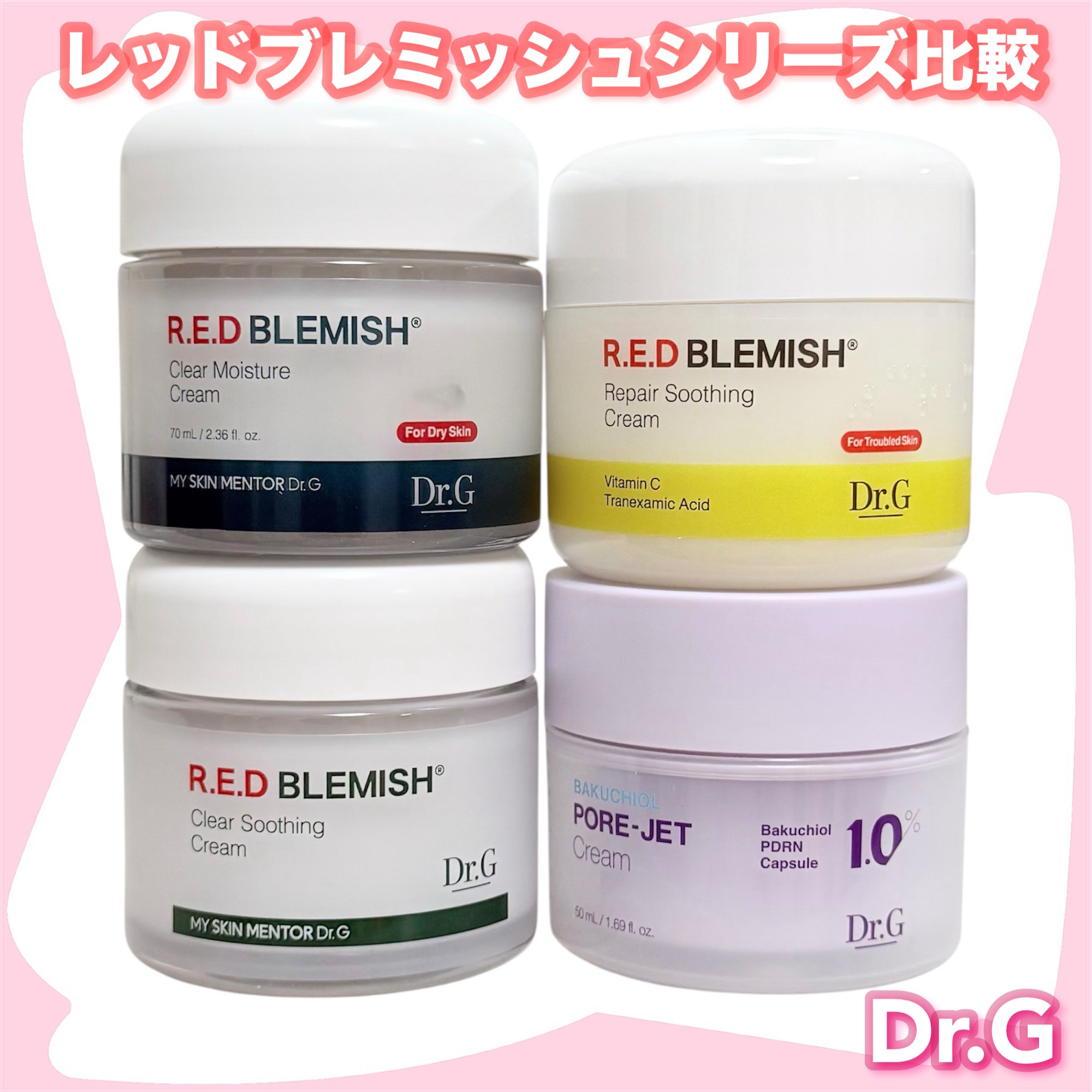 レッドブレミッシュ クリアスージングクリーム/Dr.G/フェイスクリームを使ったクチコミ（1枚目）