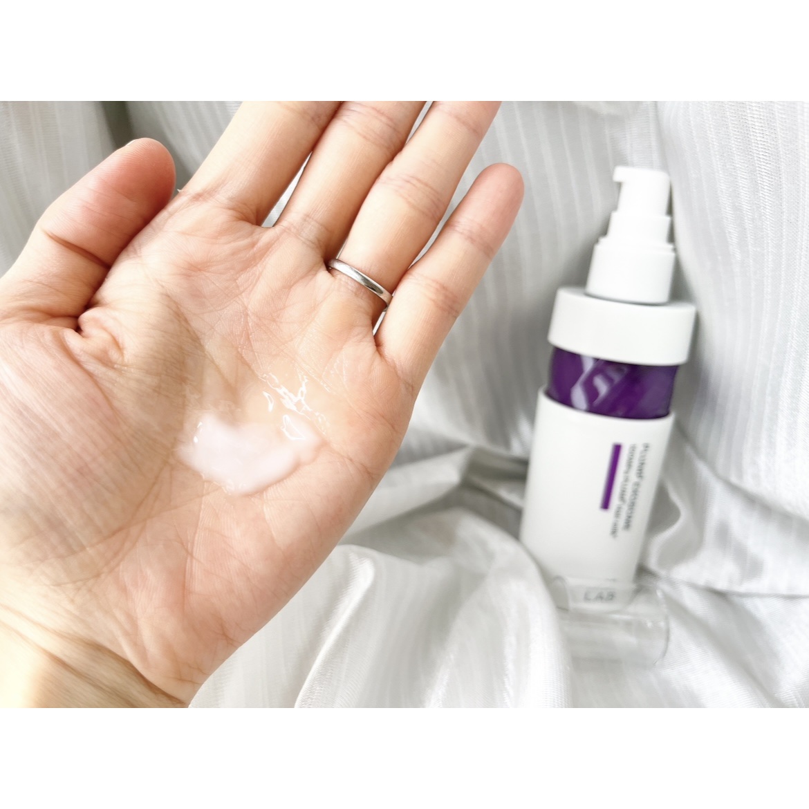 アンレーベル　ラボ　EX　バウンス　ヘアオイル/unlabel/ヘアオイルを使ったクチコミ（3枚目）