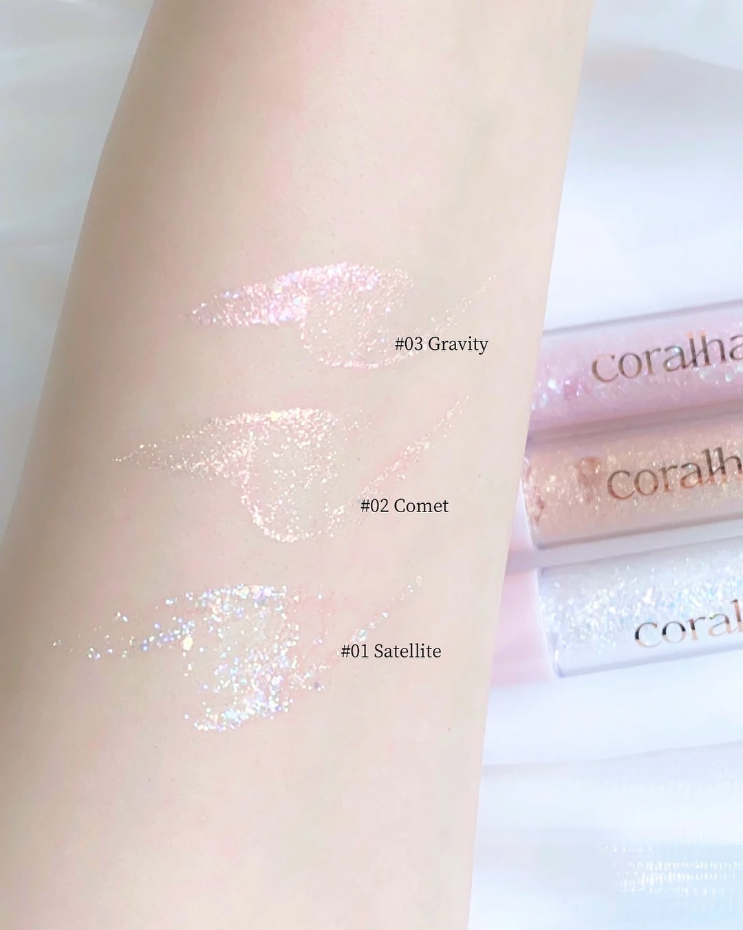 STARDUST GLITTER/Coralhaze/ジェル・クリームアイシャドウを使ったクチコミ（3枚目）