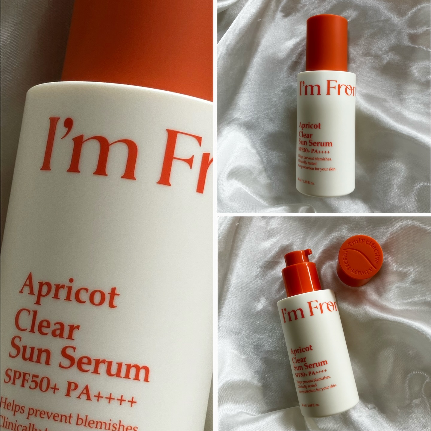アプリコットクリアサンセラム/I'm from/日焼け止めローションを使ったクチコミ（2枚目）