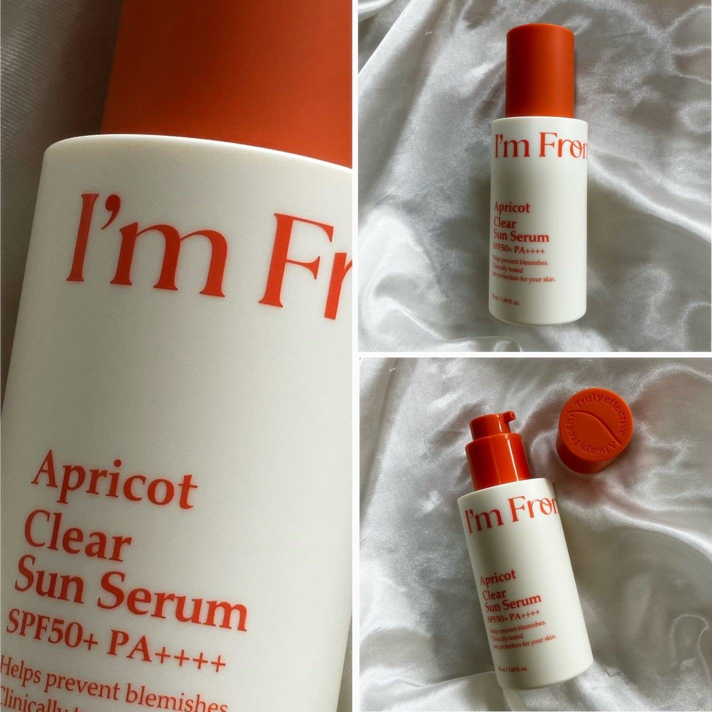アプリコットクリアサンセラム/I'm from/日焼け止めローションを使ったクチコミ(2枚目)