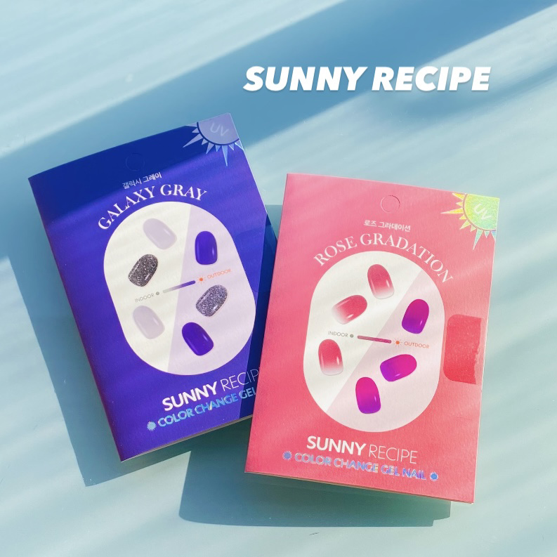 SUNNY RECIPE COLOR CHANGE GEL NAIL/SUNNY RECIPE/ネイルシールを使ったクチコミ（1枚目）