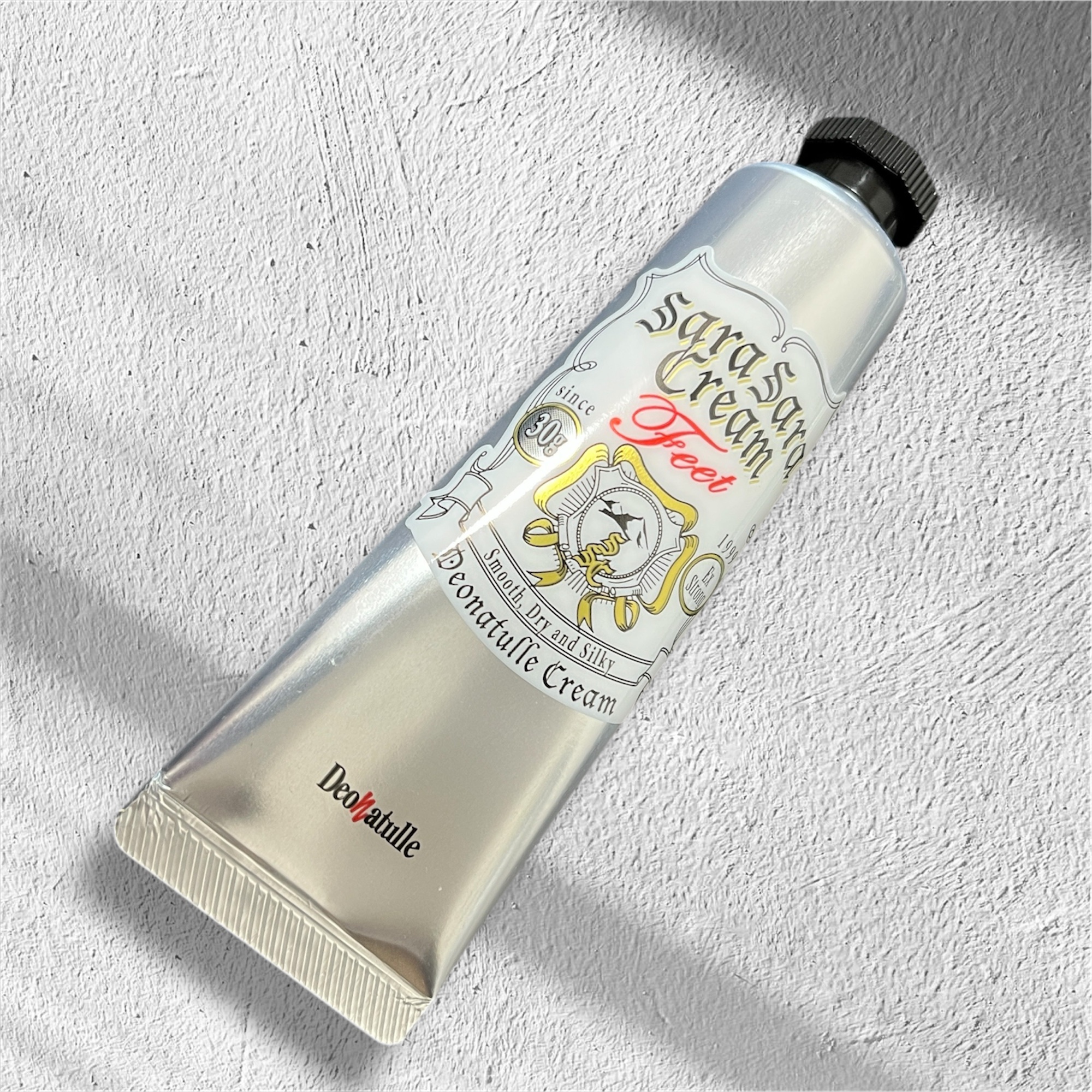 薬用足指さらさらクリーム/デオナチュレ/デオドラント・制汗剤を使ったクチコミ（3枚目）