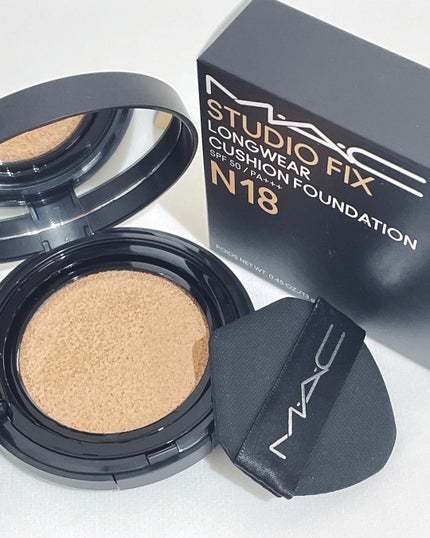 スタジオ フィックス ロングウエア クッション ファンデーション SPF 50/M・A・C/クッションファンデーションを使ったクチコミ(4枚目)