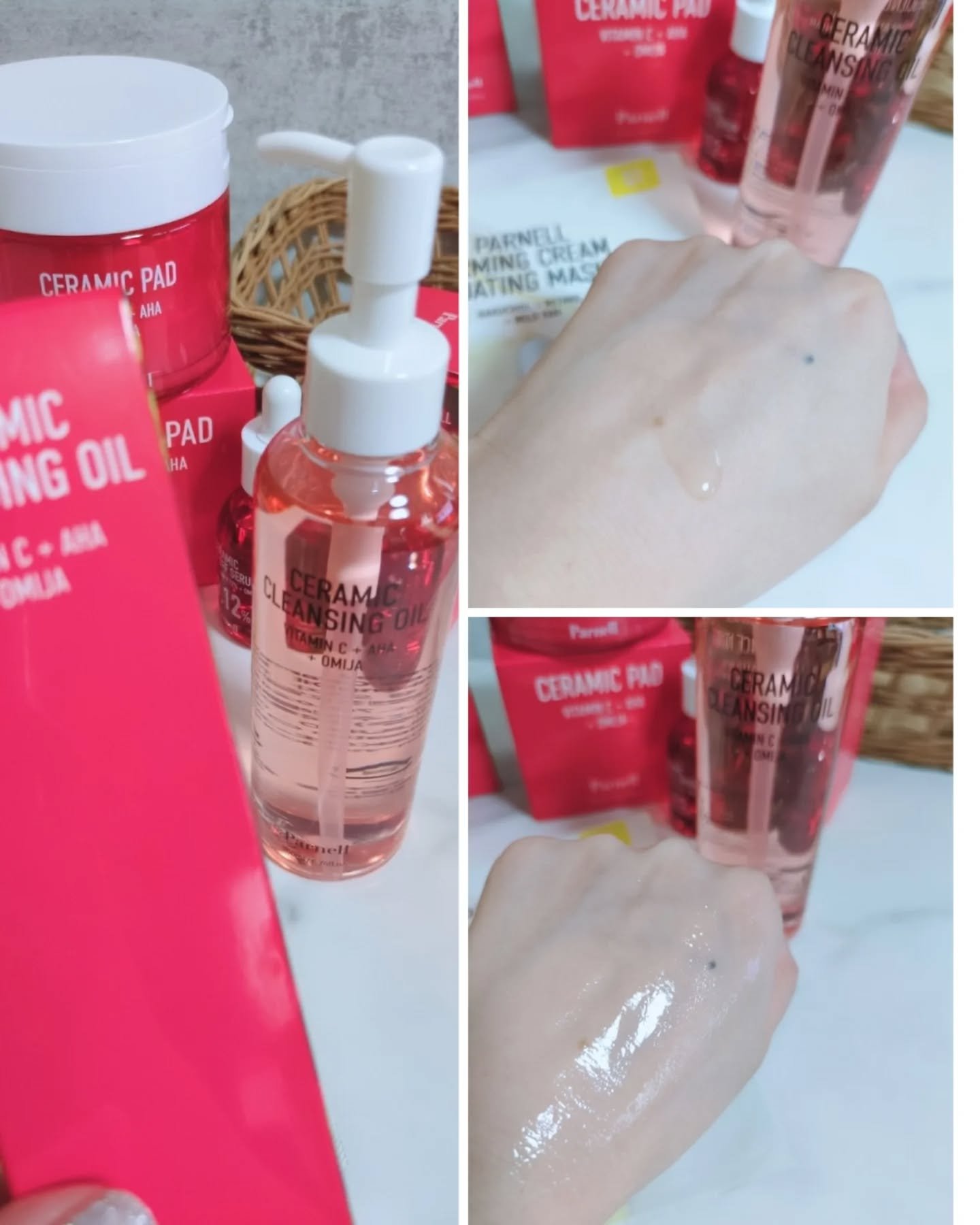 AHA オミジャ 陶器肌 パッド/parnell/トナーパッドを使ったクチコミ（3枚目）