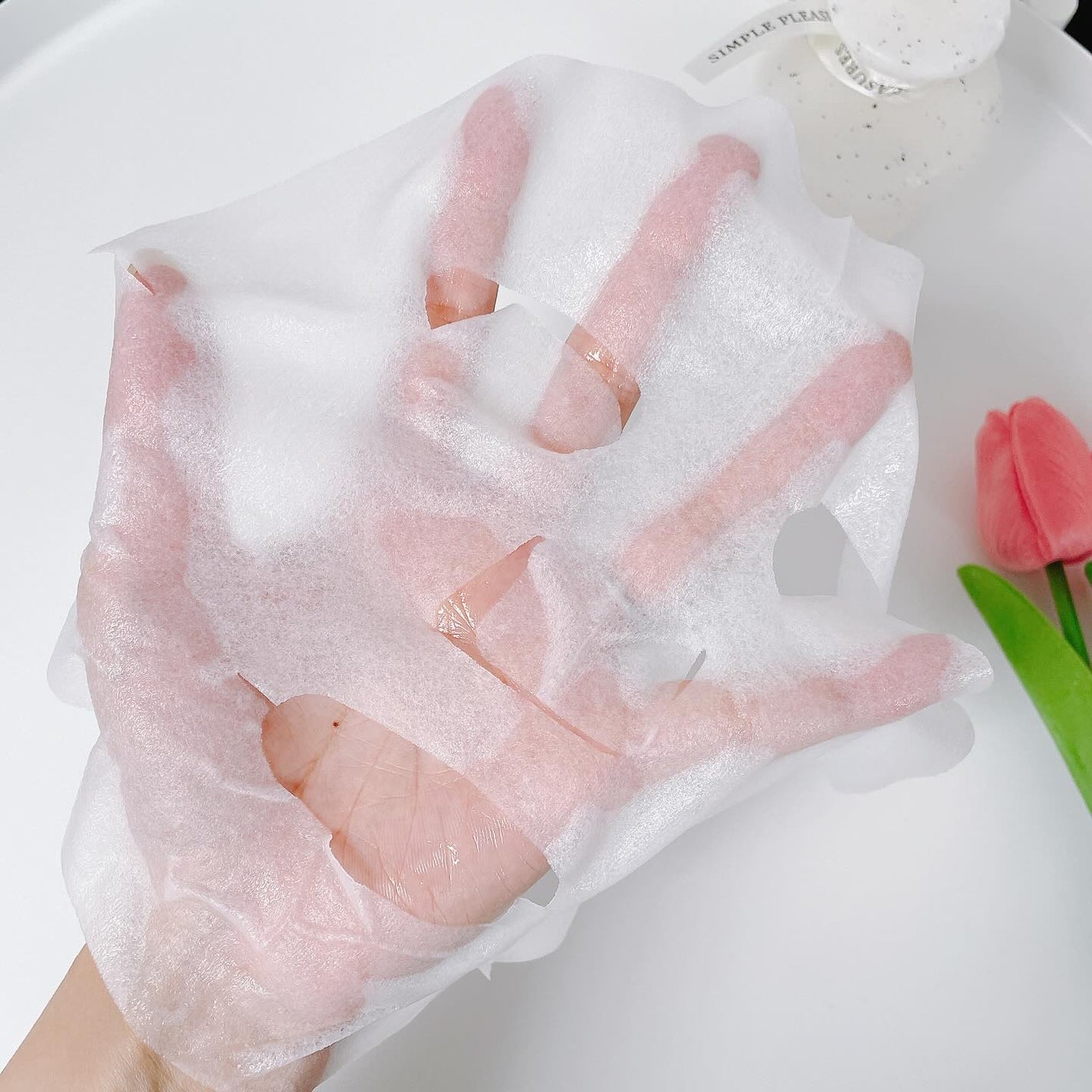 100 種類の美容成分配合 全方位ケアマスク/ドン・キホーテプライベートブランド 情熱価格/シートマスク・パックを使ったクチコミ(4枚目)