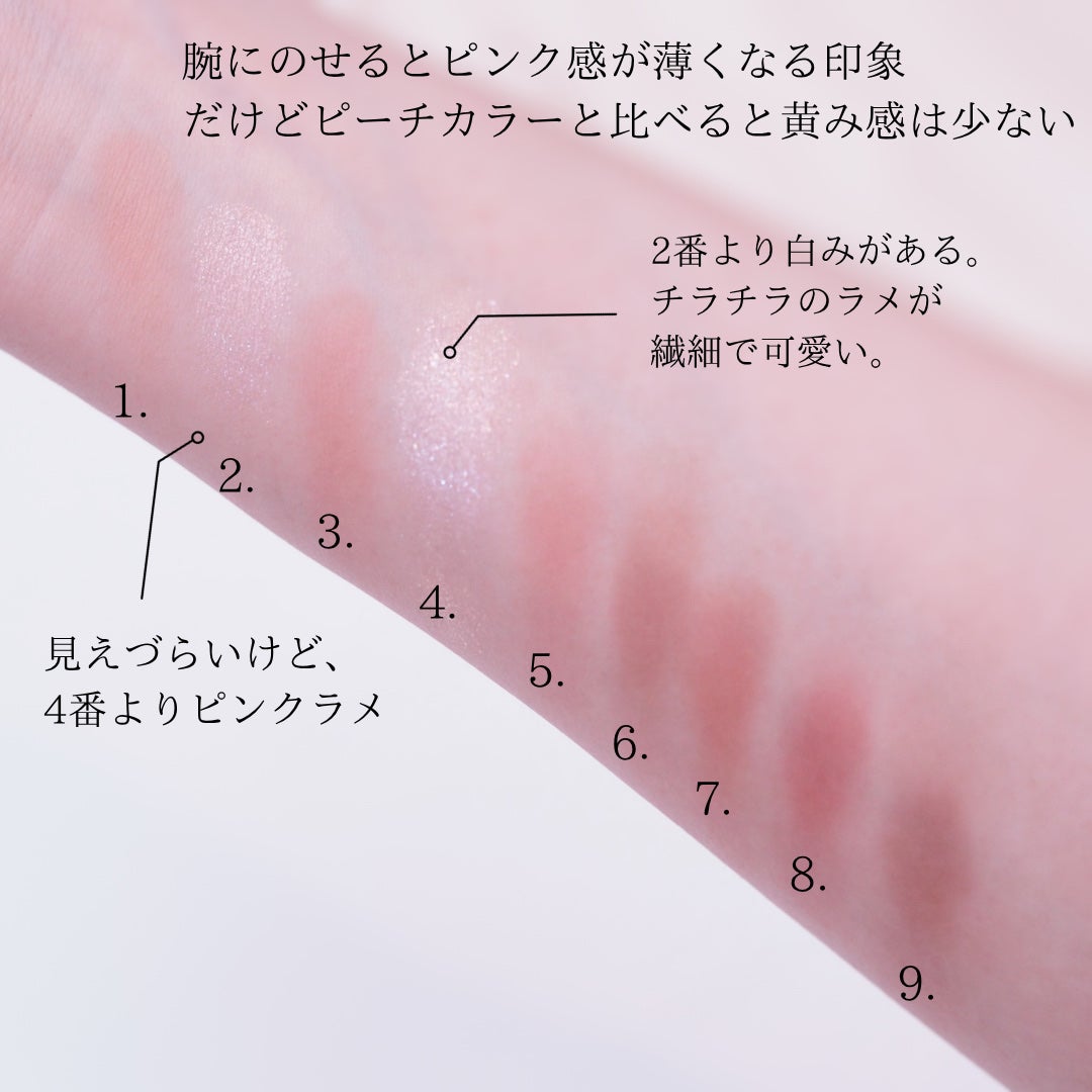 ミニシャドウパレット/dasique/アイシャドウパレットを使ったクチコミ(3枚目)