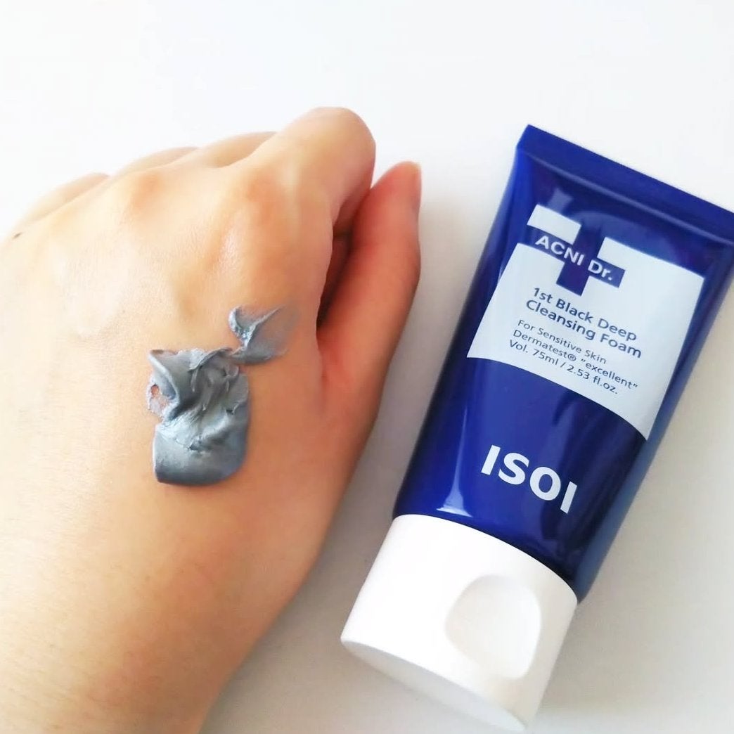 ACNI Dr. 1st Black Deep Clensing Foam/ISOI/洗顔フォームを使ったクチコミ(3枚目)