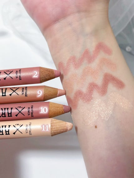 アートクラス フロッタージュペンシル/too cool for school/スティックアイシャドウを使ったクチコミ(3枚目)