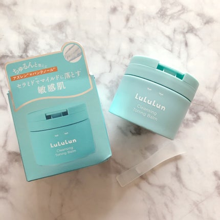 ルルルンクレンジング トーニングバーム MILD BLUE/ルルルン/クレンジングバームを使ったクチコミ(1枚目)