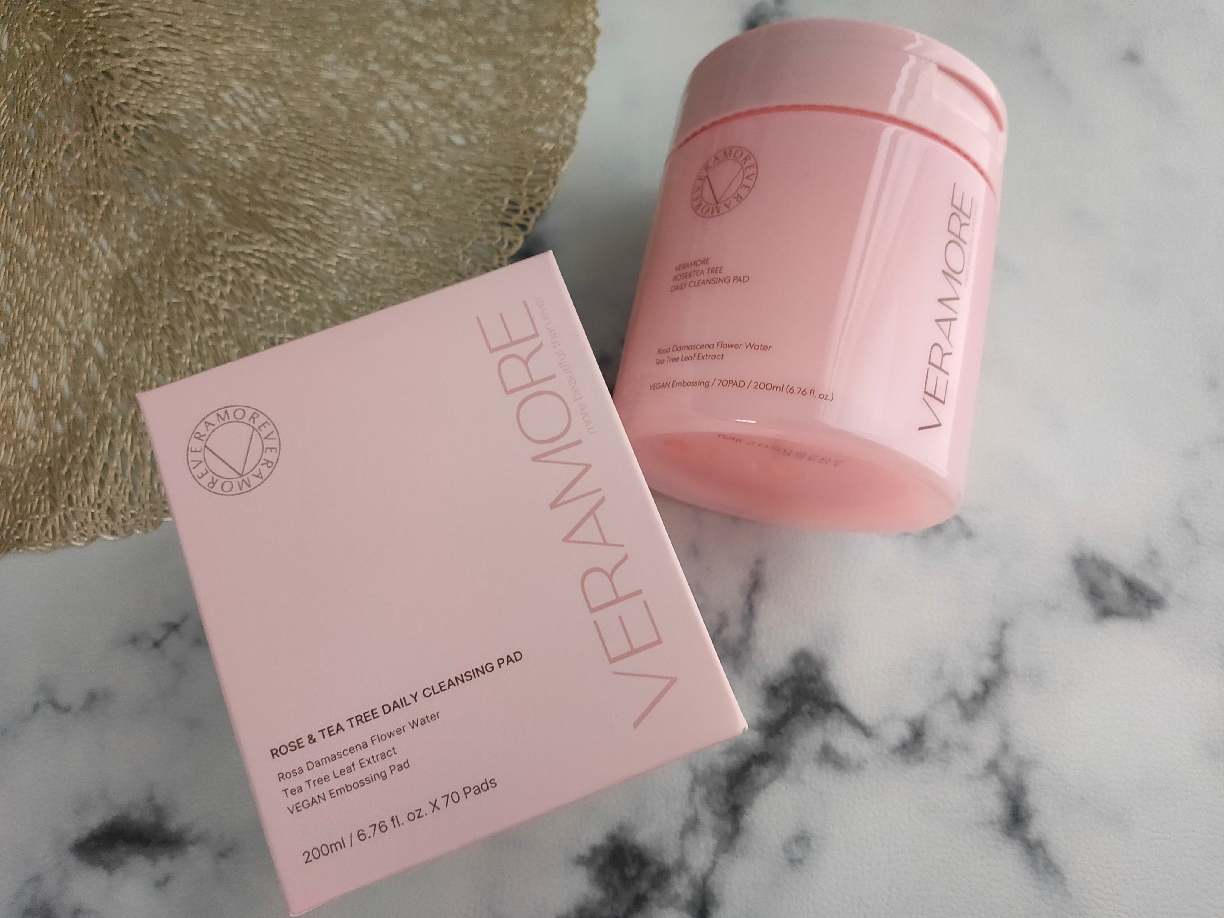 ローズ＆ティーツリークレンジングパッド/VERAMORE/クレンジングシートを使ったクチコミ（2枚目）