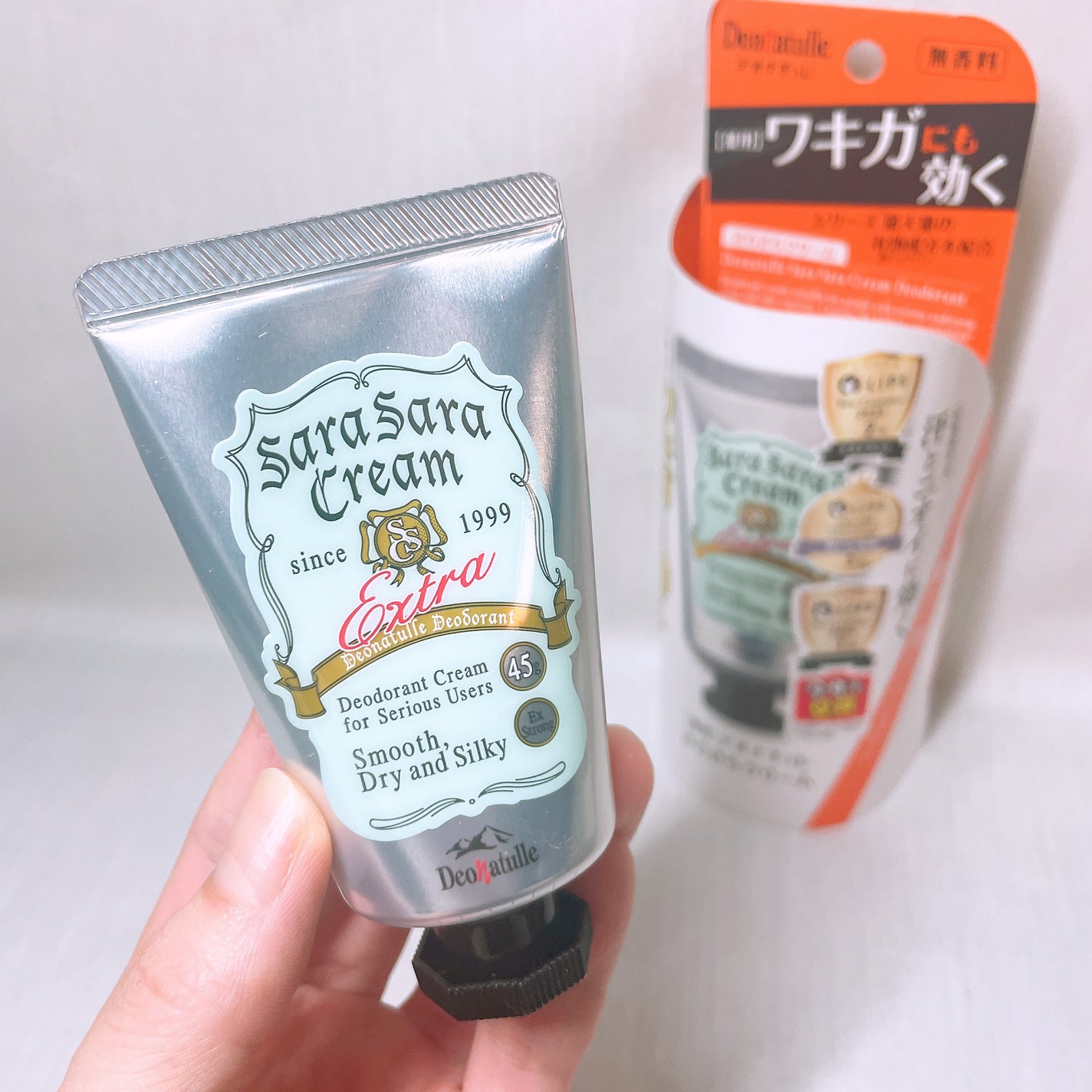 薬用さらさらデオドラントパウダー/デオナチュレ/デオドラント・制汗剤を使ったクチコミ(2枚目)