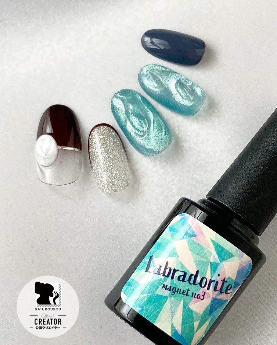Labradorite Magnet (ラブラドライトマグネット)/ネイル工房/ジェルネイルを使ったクチコミ(1枚目)