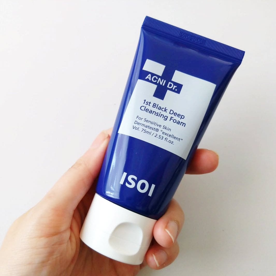 ACNI Dr. 1st Black Deep Clensing Foam/ISOI/洗顔フォームを使ったクチコミ(2枚目)