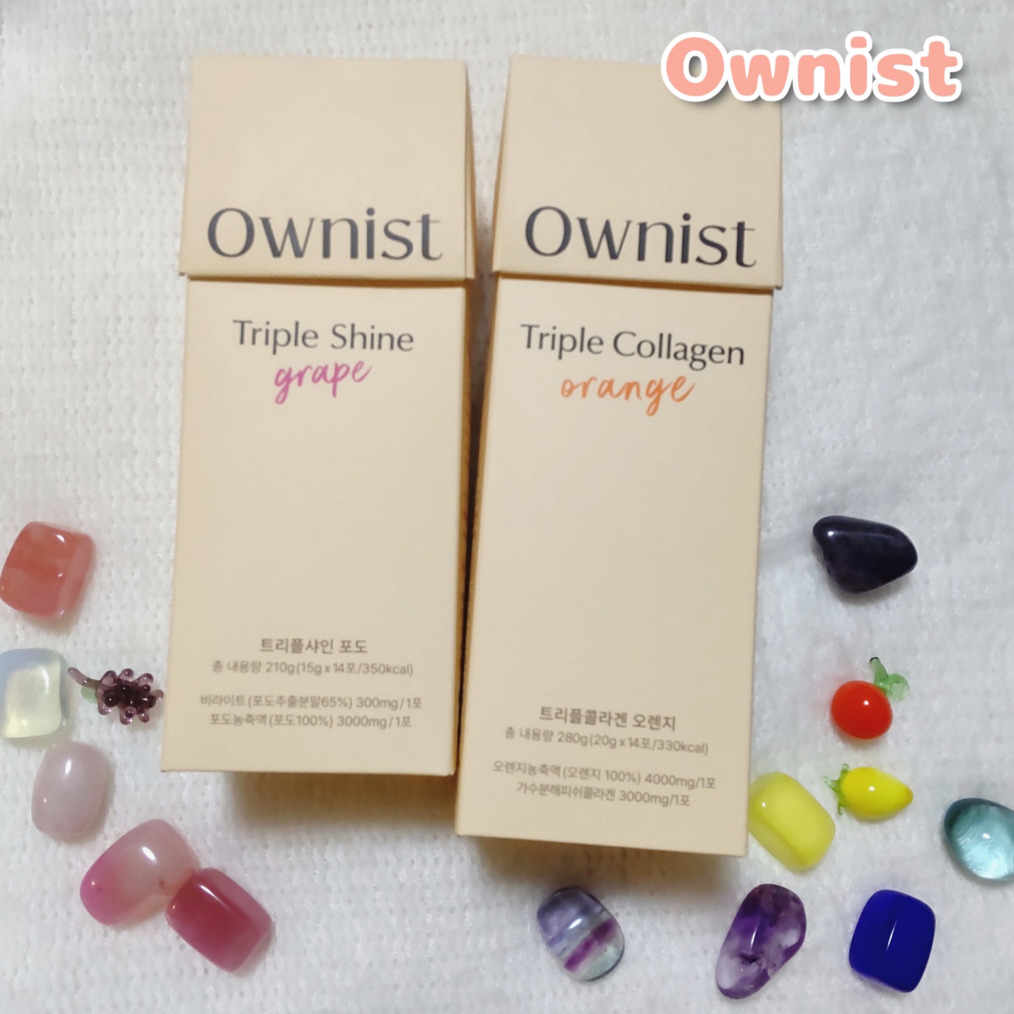 トリプルシャイン グレープ/Ownist/美容サプリメントを使ったクチコミ（1枚目）