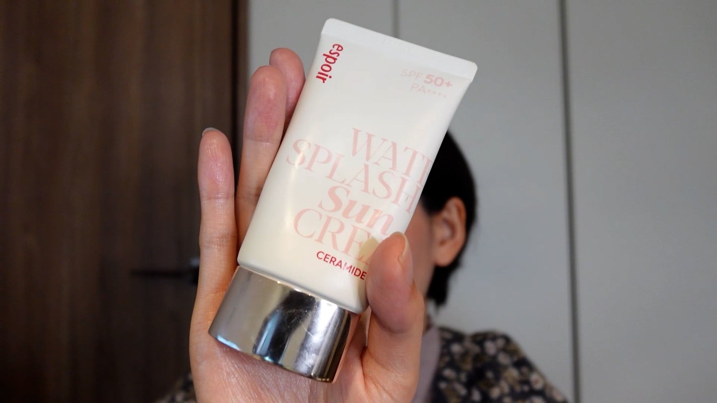 ウォータースプラッシュサンクリーム セラミド/espoir/日焼け止めクリームを使ったクチコミ(2枚目)