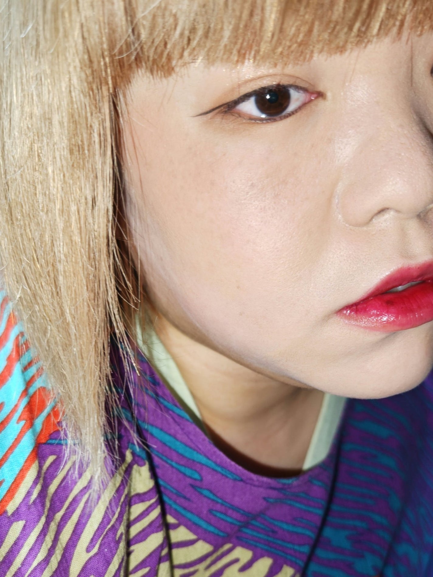 ジューシーラスティングティント/rom&nd/リップティントを使ったクチコミ(7枚目)