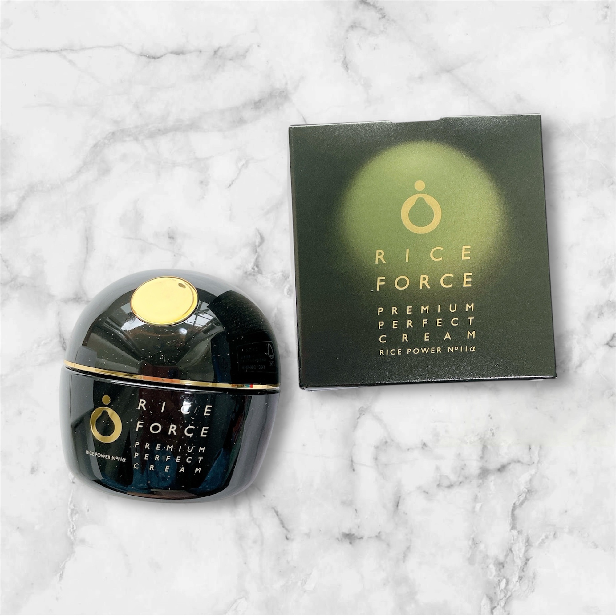 プレミアムパーフェクトクリーム/ライスフォース/フェイスクリームを使ったクチコミ（2枚目）