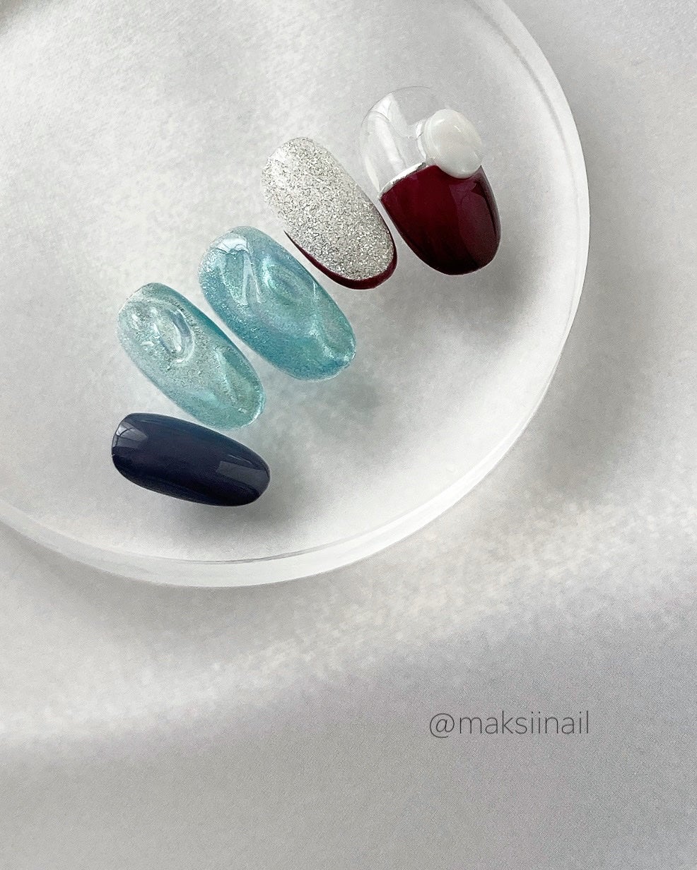 Labradorite Magnet (ラブラドライトマグネット)/ネイル工房/ジェルネイルを使ったクチコミ(2枚目)