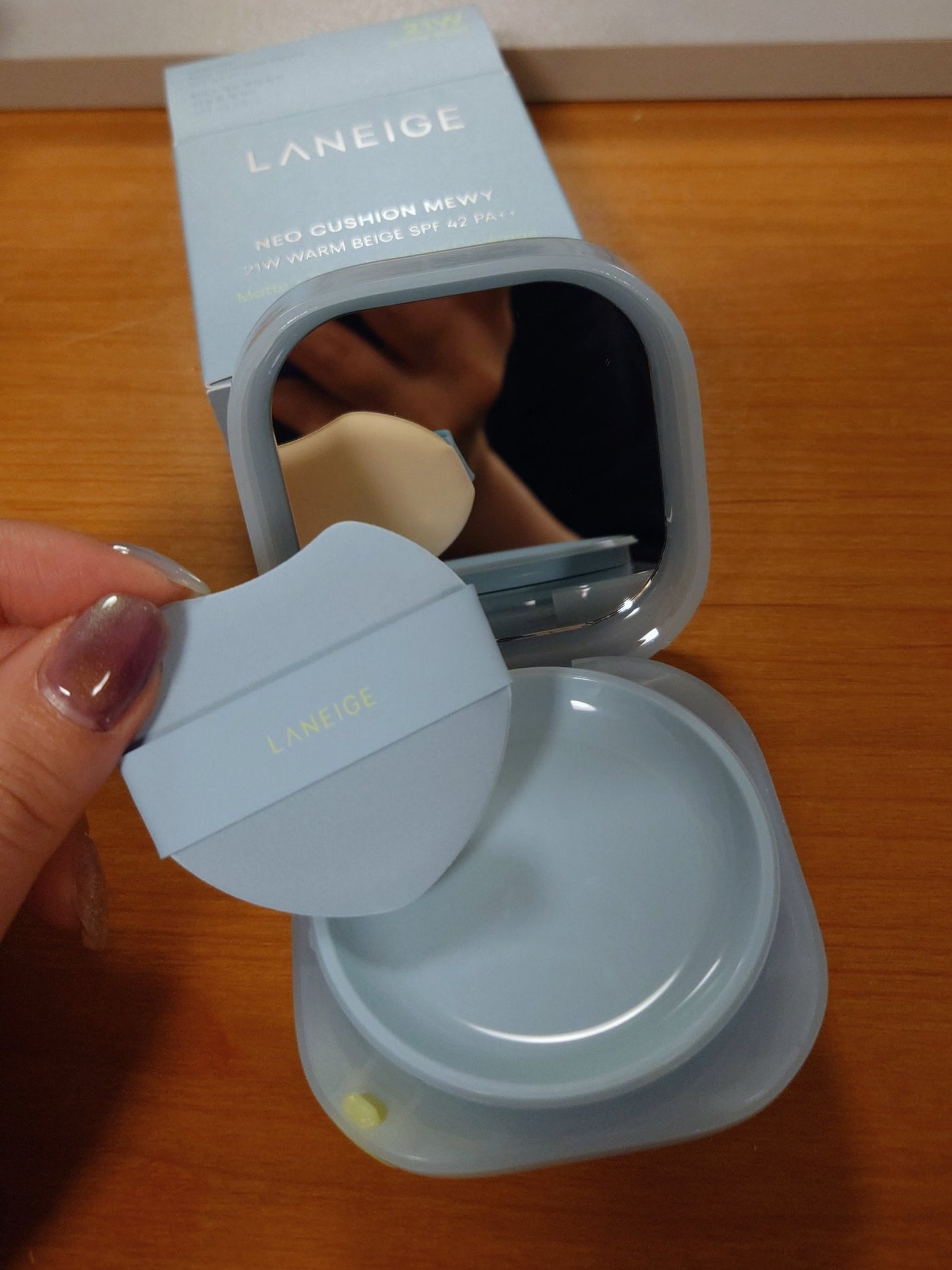 ラネージュ ネオクッション ミュイ /LANEIGE/クッションファンデーションを使ったクチコミ(9枚目)