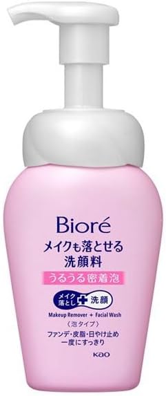 メイクも落とせる洗顔料 うるうる密着泡 / ビオレ