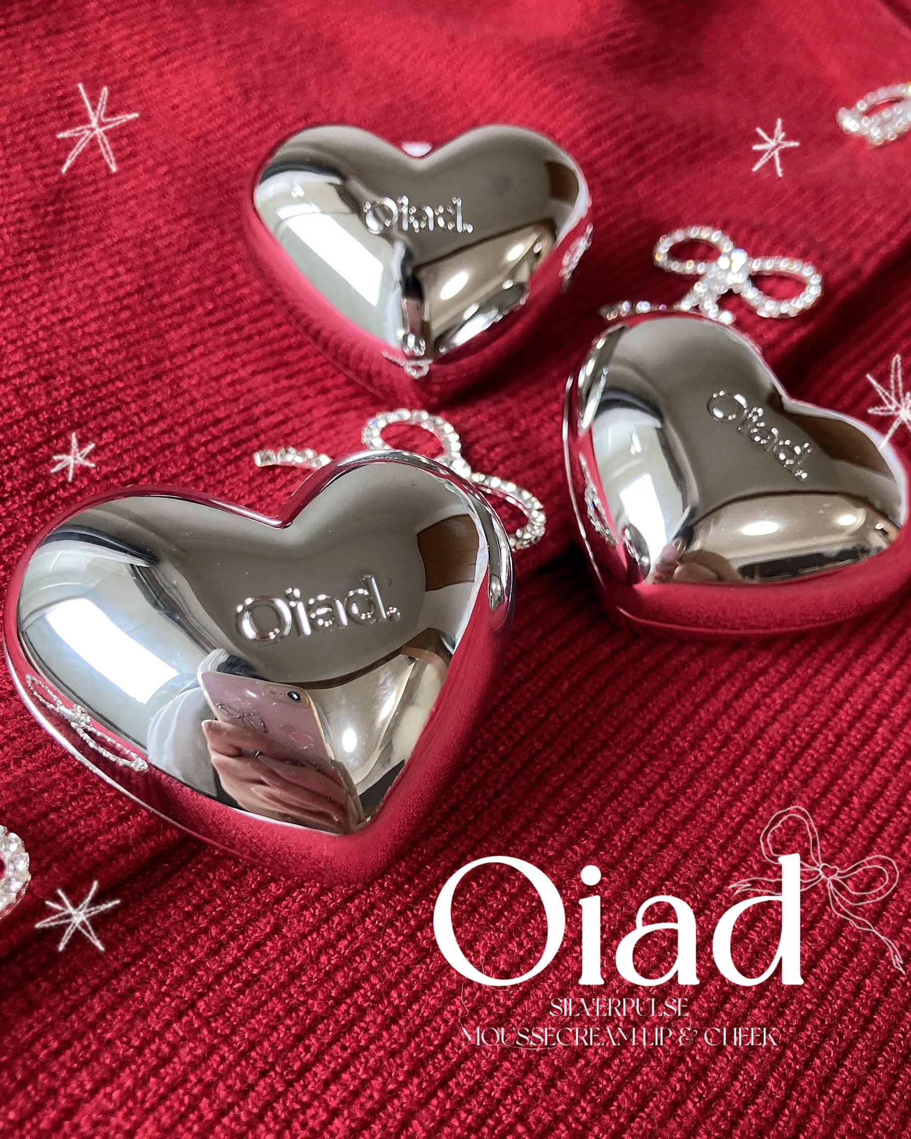 シルバーパース ムースクリーム リップ＆チーク/oiad/ジェル・クリームチークを使ったクチコミ（1枚目）