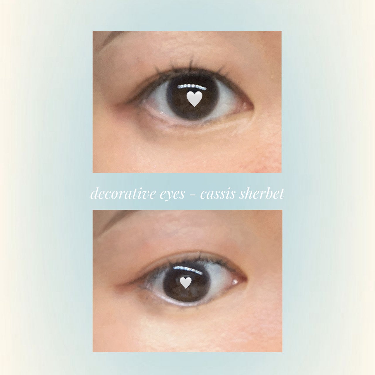 デコラティブアイズ ヴェール/Decorative Eyes/カラーコンタクトレンズを使ったクチコミ(1枚目)