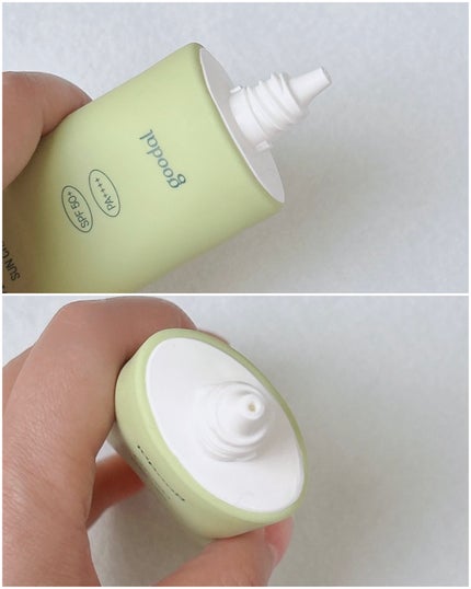 ドクダミカーミングモイスチャーサンクリーム/goodal/日焼け止めクリームを使ったクチコミ(6枚目)