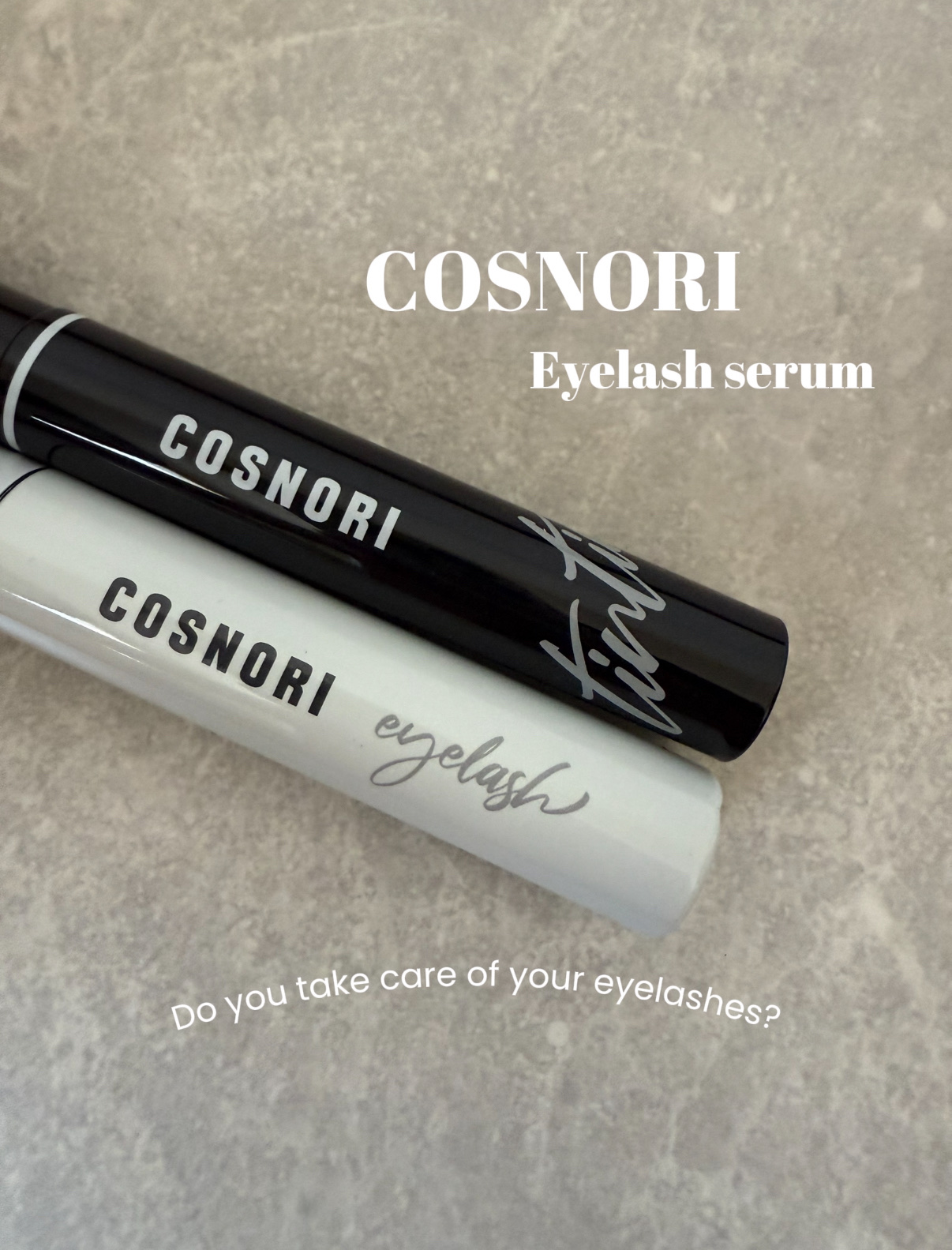 ロングアクティブアイラッシュセラム/COSNORI/まつげ美容液を使ったクチコミ（1枚目）