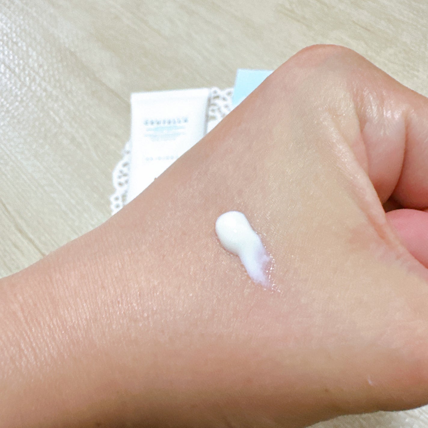 ヒアルーシカ ウォーターフィット サンセラム/SKIN1004/日焼け止めローションを使ったクチコミ(5枚目)