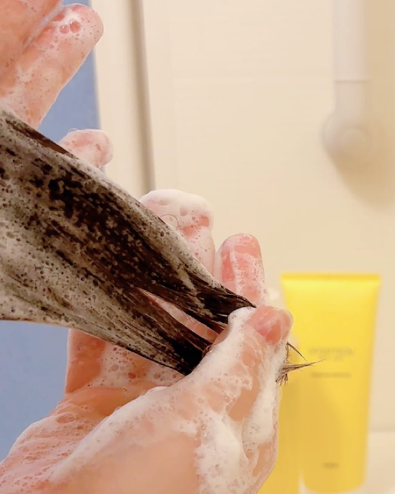 モイスチャーシャンプー/モイスチャートリートメント KABOSU/ONSENSOU/市販シャンプーを使ったクチコミ(4枚目)